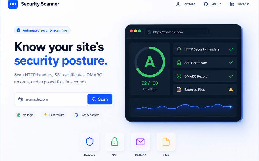 Web Security Scanner